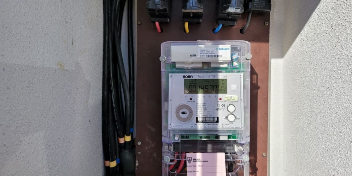 TNB electric meter