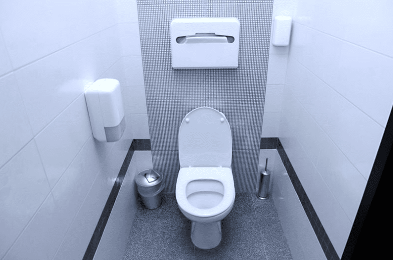 toilet cubicle