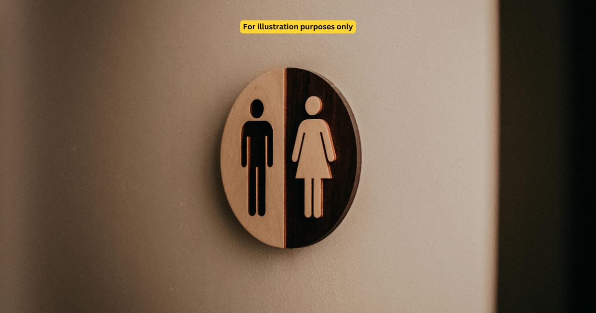toilet signage