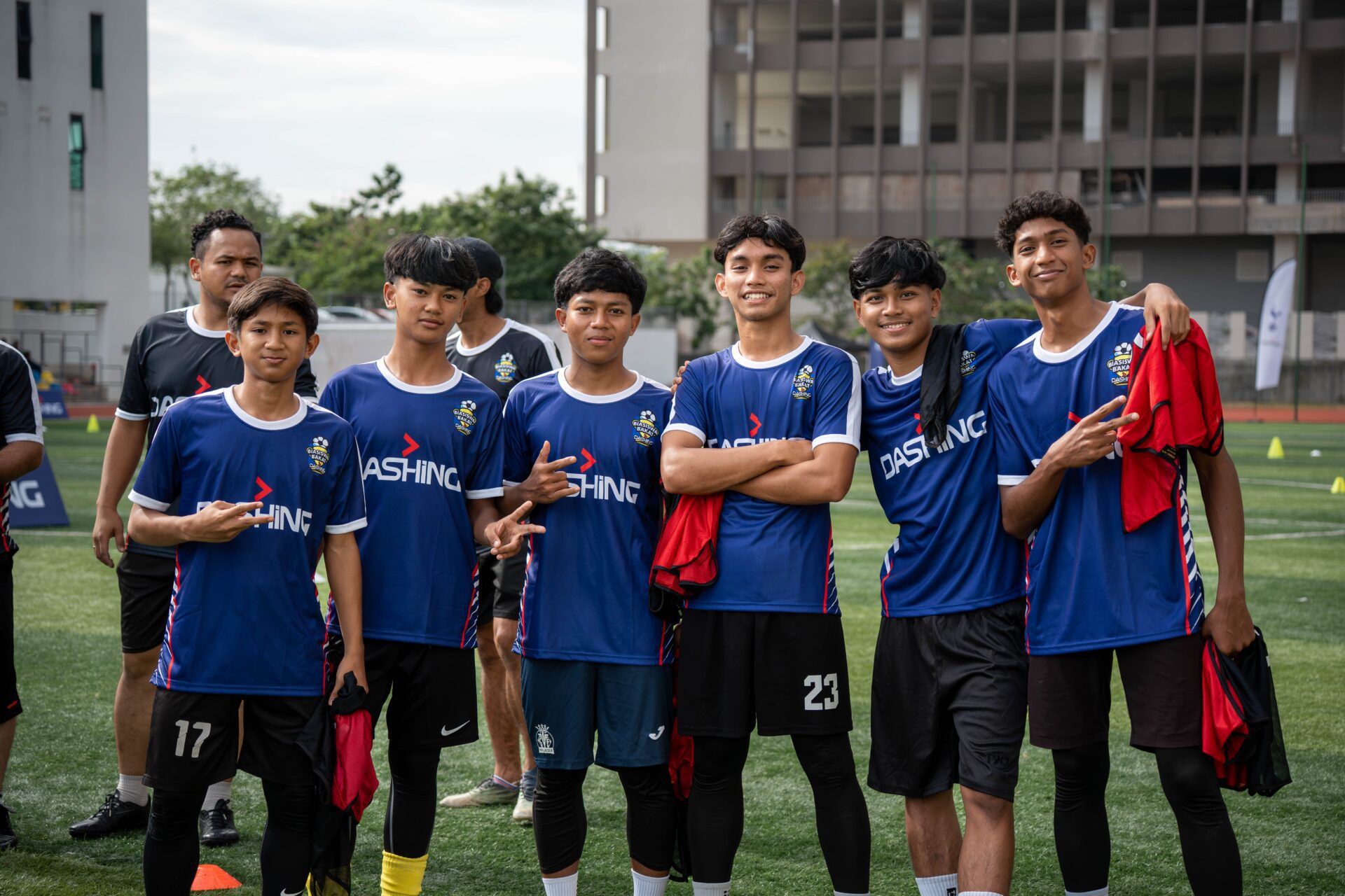 Top football talents aged 15 to 18 from across the country gathered at Arena Sukan Kuala Lumpur for the Biasiswa Bakat Dashing Talent ID Camp. (3)