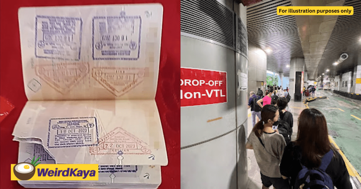 SG Woman Asked To Pay RM200 For Torn Passport Pages She Claimed Didn't Exist Before At JB Checkpoint