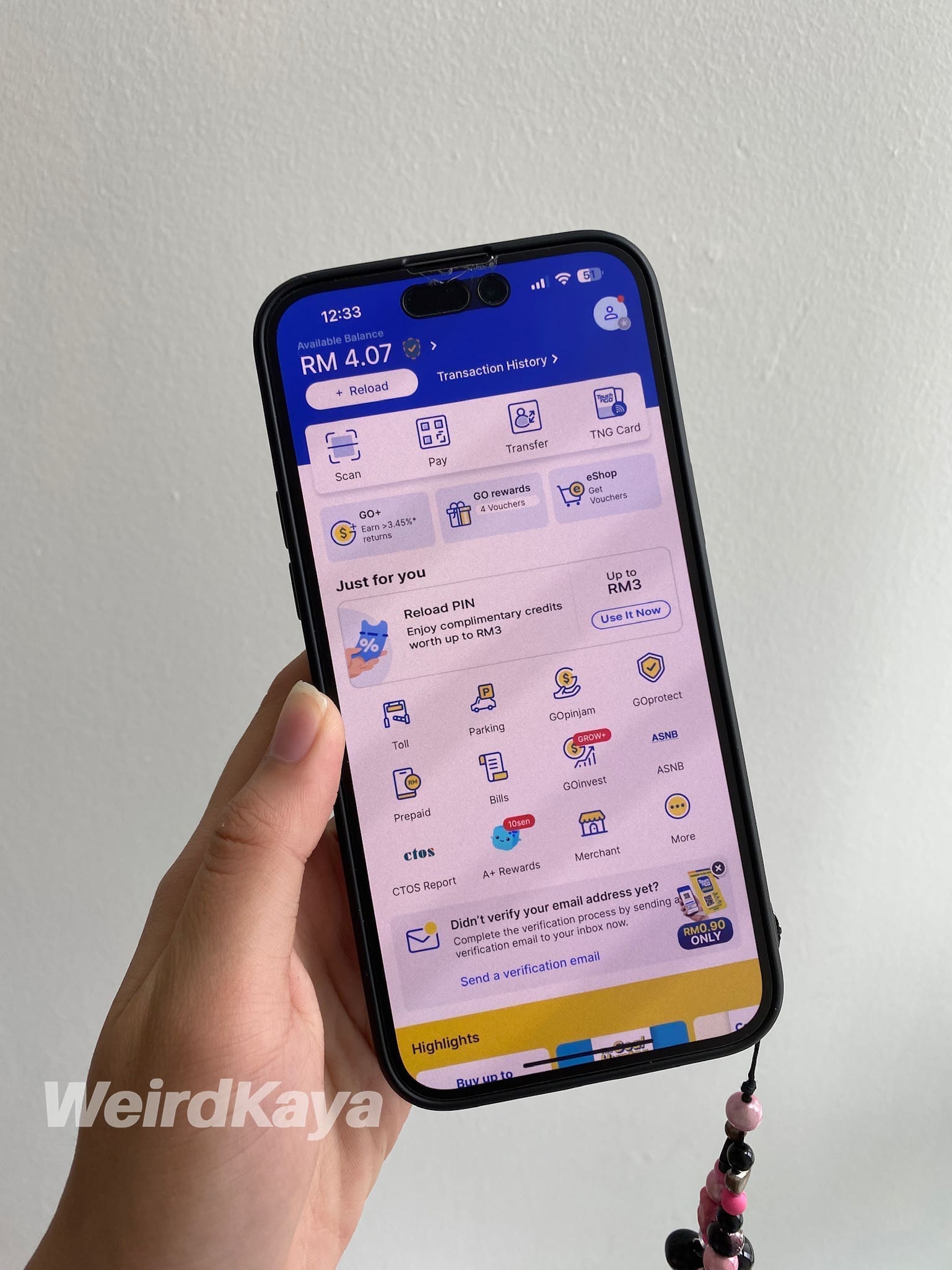 touch n go ewallet Tng