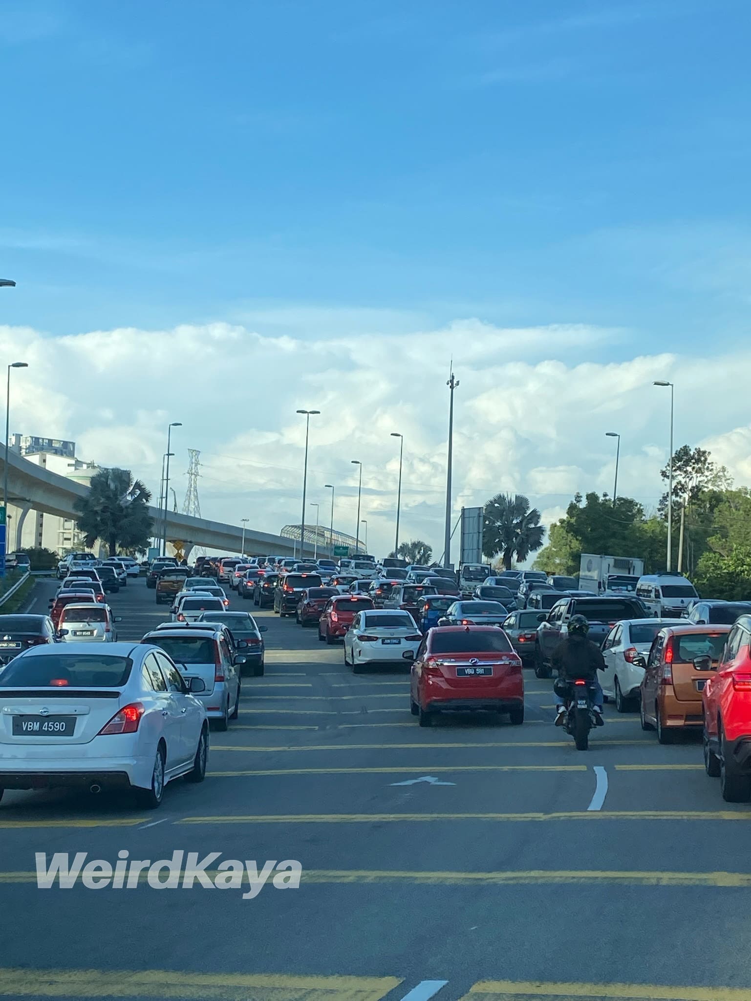 Traffic jam in KL