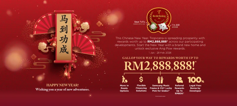 Tropicana Corporation Berhad CNY giveaway poster
