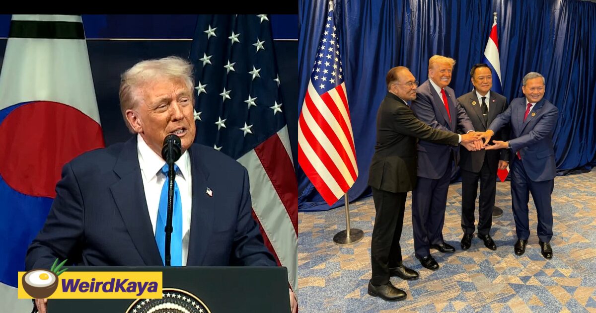 Trump Praises M'sia & Calls Anwar 'A Great Guy' During Official Visit To South Korea