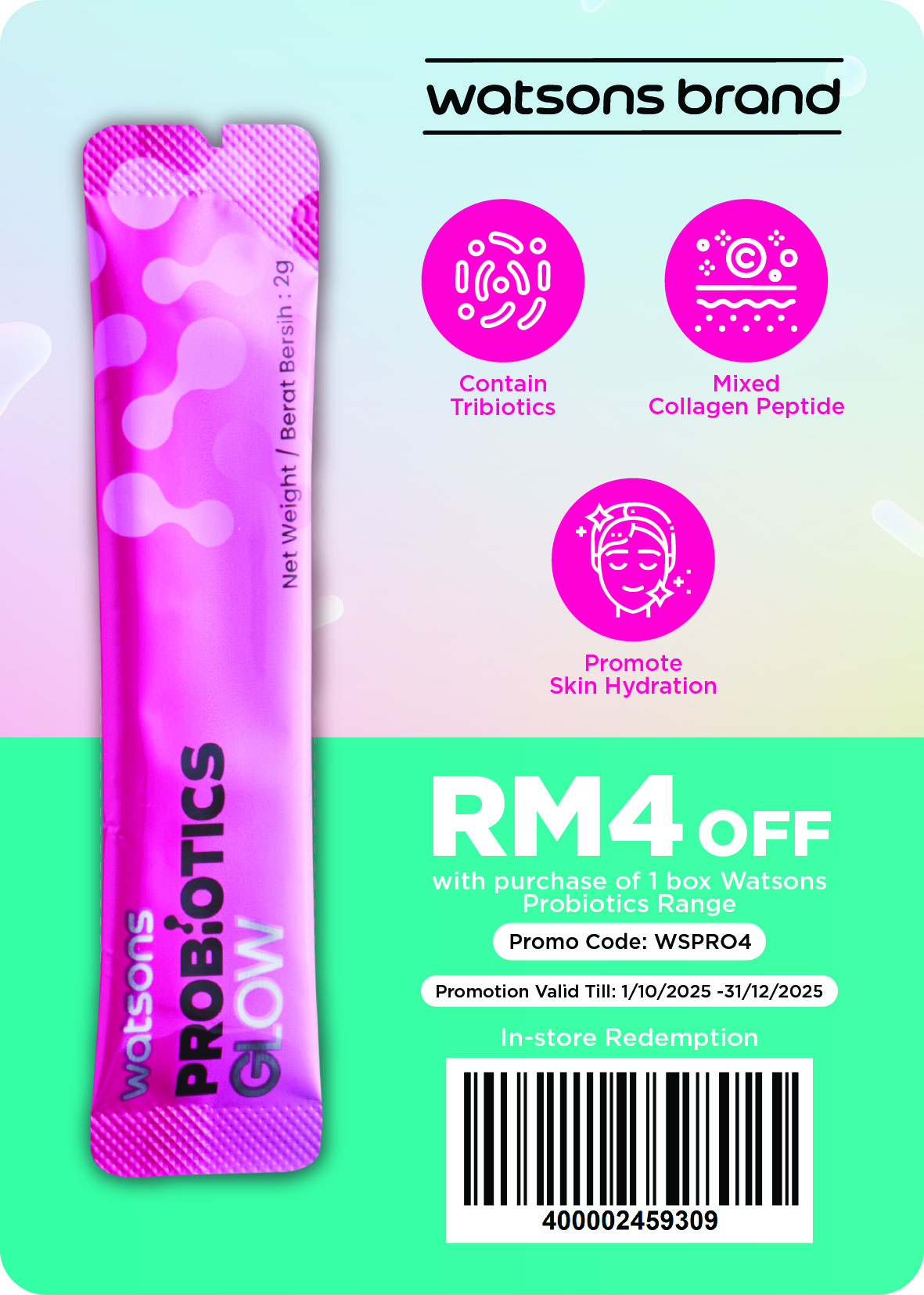 Trying To Glow From The Inside Out? Watsons’ New Probiotics & Multivitamins Got You Covered!