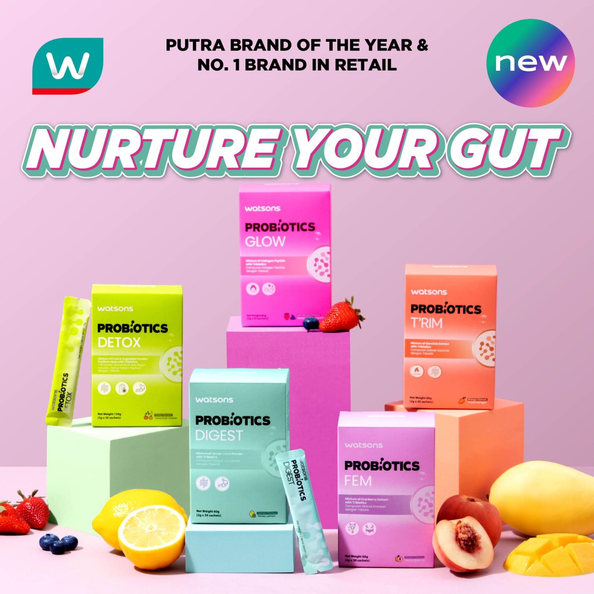 Trying To Glow From The Inside Out? Watsons’ New Probiotics & Multivitamins Got You Covered!
