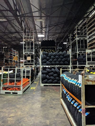 Tyres inside Continental Kedah plant