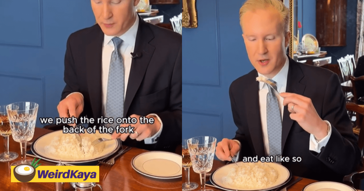 UK Etiquette Coach Uses Fork To Eat Rice, Gets Roasted In The Comments