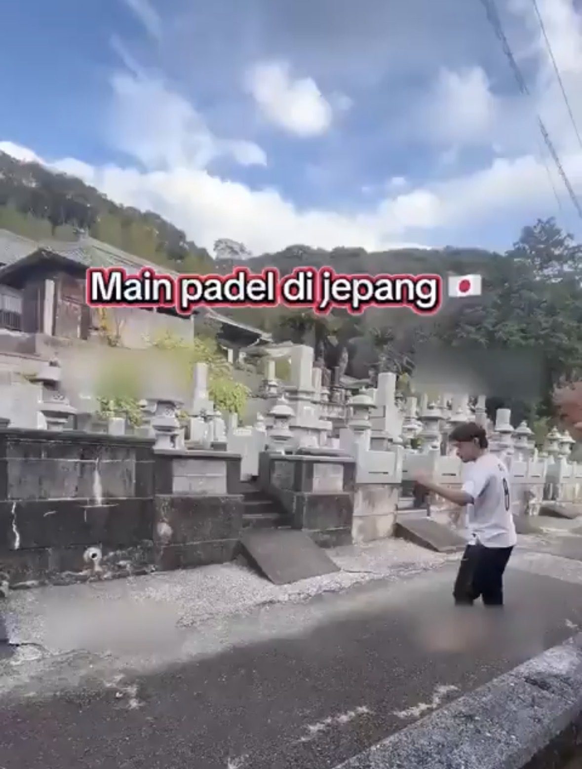 ‘Unbelievably Disrespectful’ - 2 Indonesians Slammed For Playing Padel At Japanese Cemetery