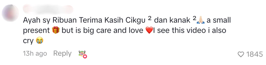 uncle's daughter cry