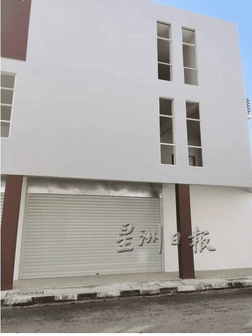 Unfinished building in Sarawak