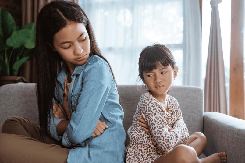 Unhappy siblings