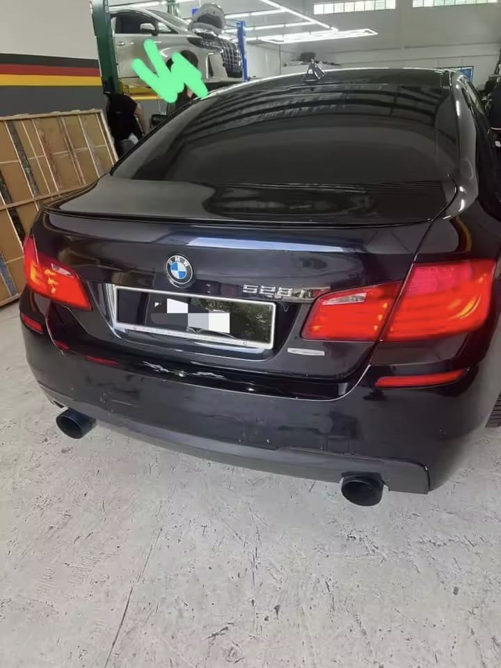 Upgraded BMW on the run