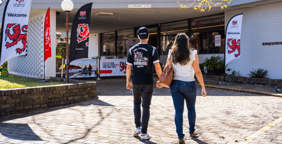 Campus of university of Tasmania