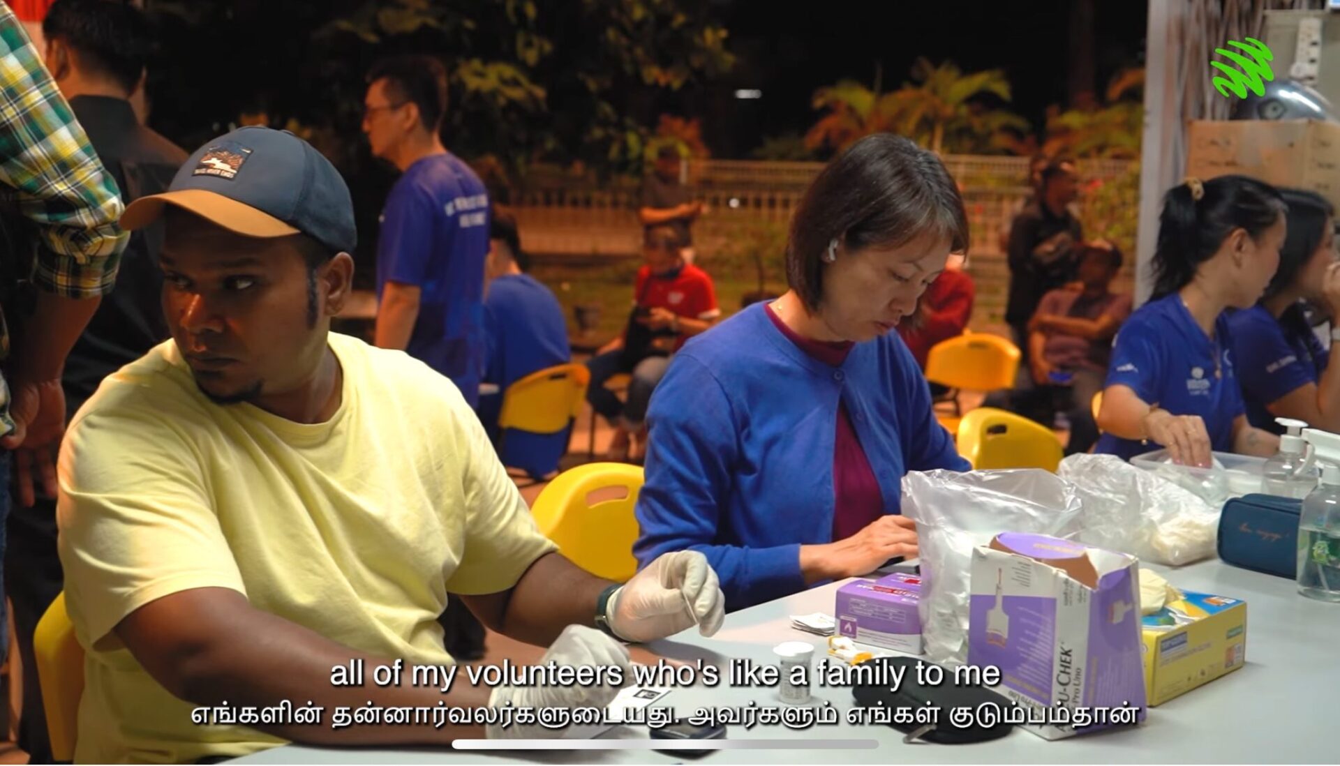 volunteers at dr teddy clinic