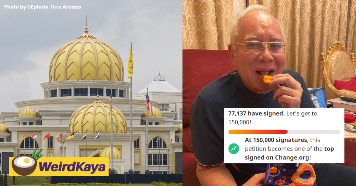 "Don't Free Him" — Petition Asking Agong Not To Give Najib Royal Pardon Receives 77k Signatures Within A Day