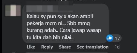 'Got Job?'- 17yo M'sian Applies For Job Without Resume Or Proper Manners, Gets Criticised By Netizens comment 3