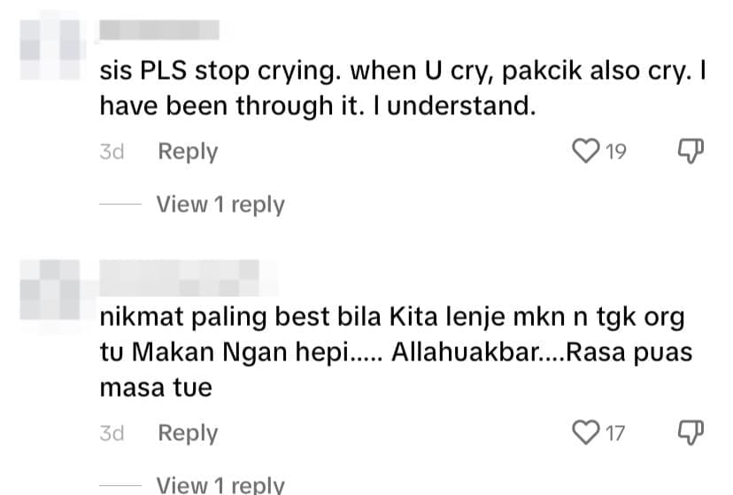 comment - China Student Bursts Into Tears After Eating Pizza For The First Time At M’sian Uni