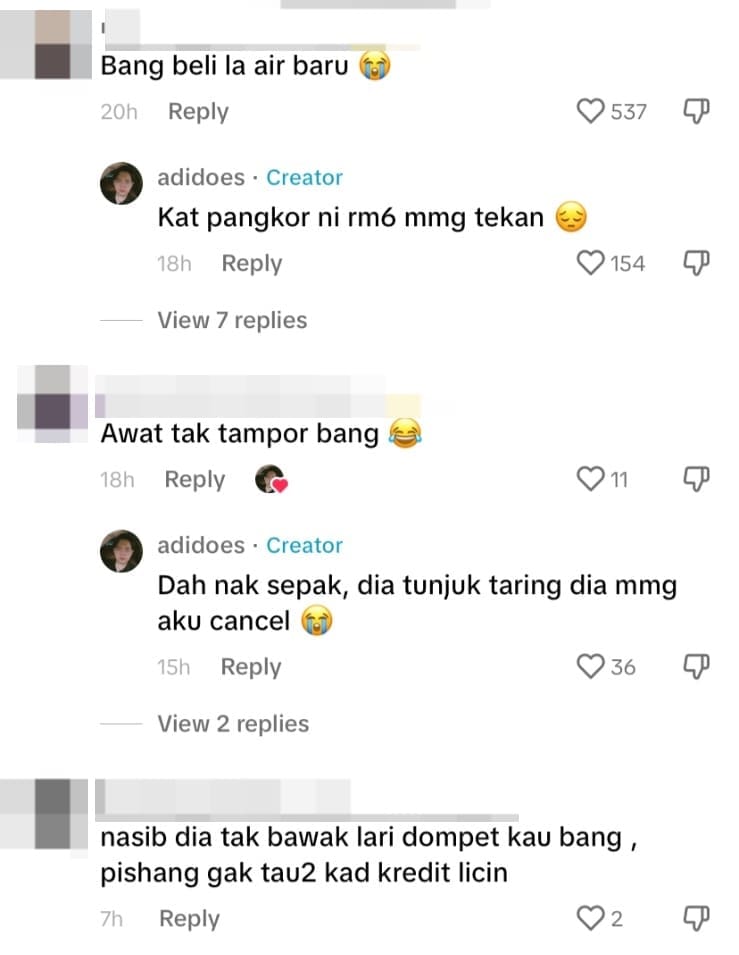 Netizens comment