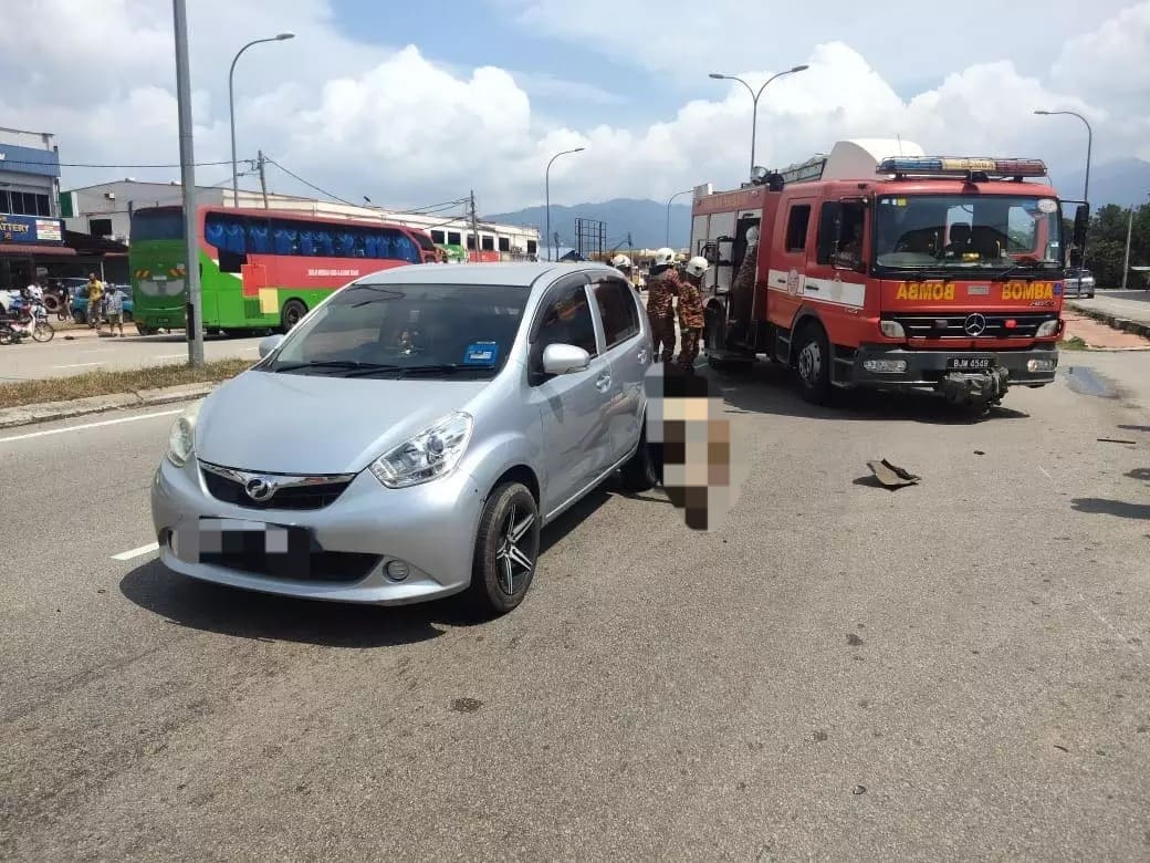 Johor Man Dies In Freak Accident After Body Gets Trapped Between Wheel Well | Weirdkaya Wheel well