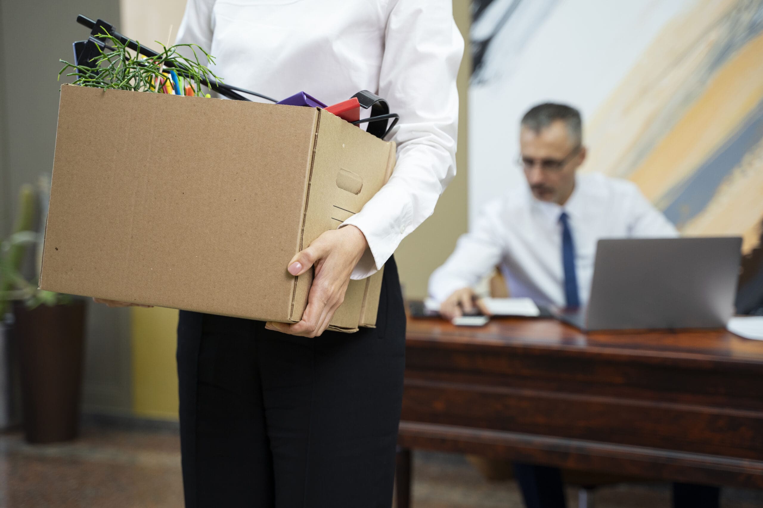 Woman fired from her job