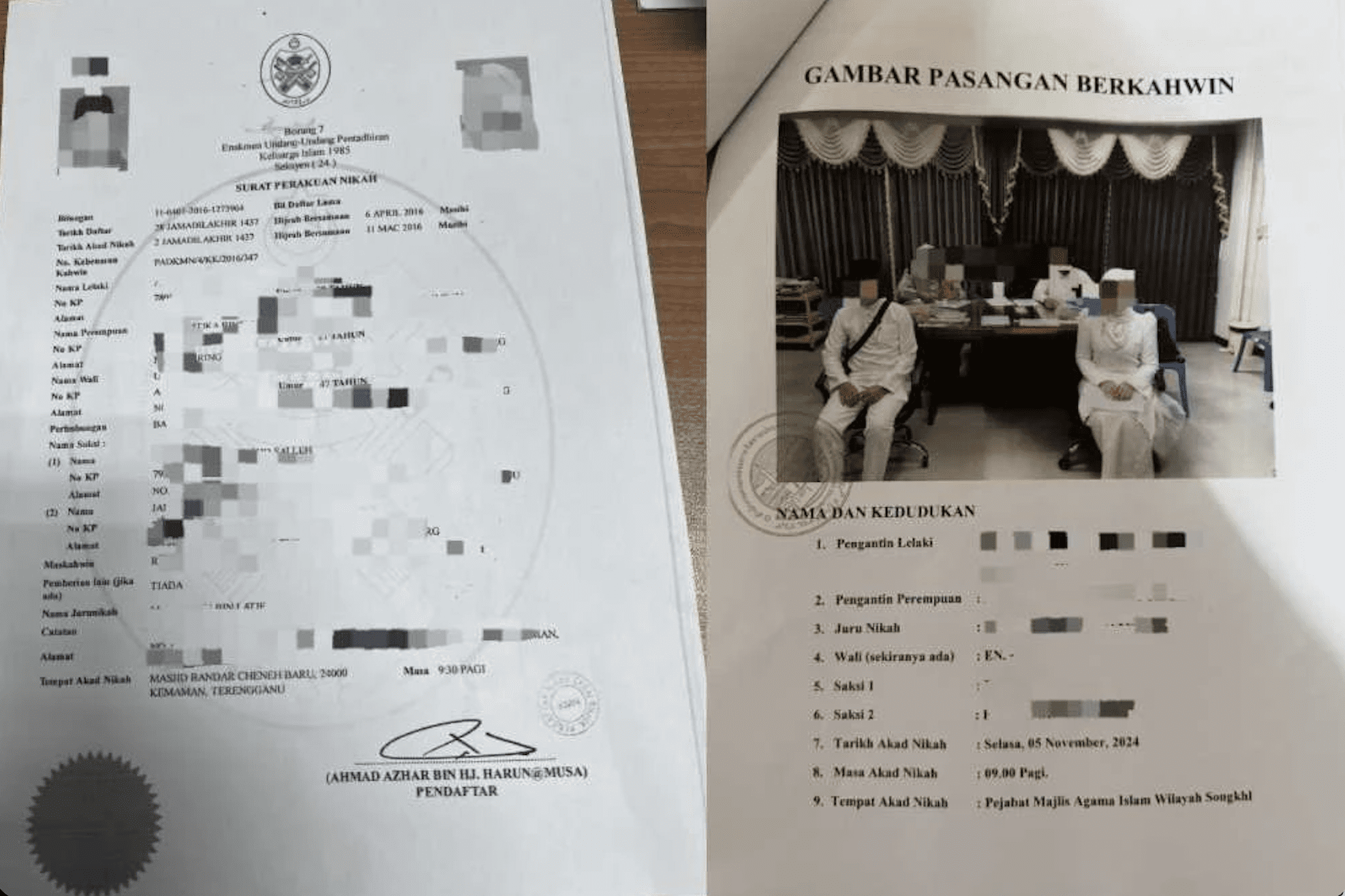 woman having 2 husbands 19km away