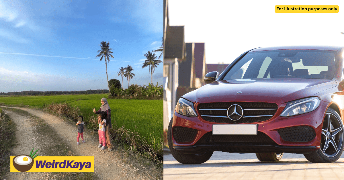 M'sian Woman Sells Off Mercedes & Home, Says She's Living The Best Life With No Debts At A Kampung