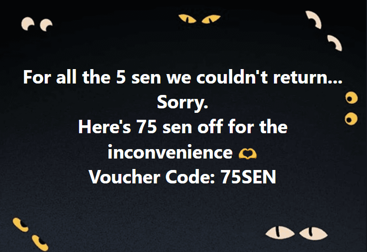 Zus Coffee 75 sen promo